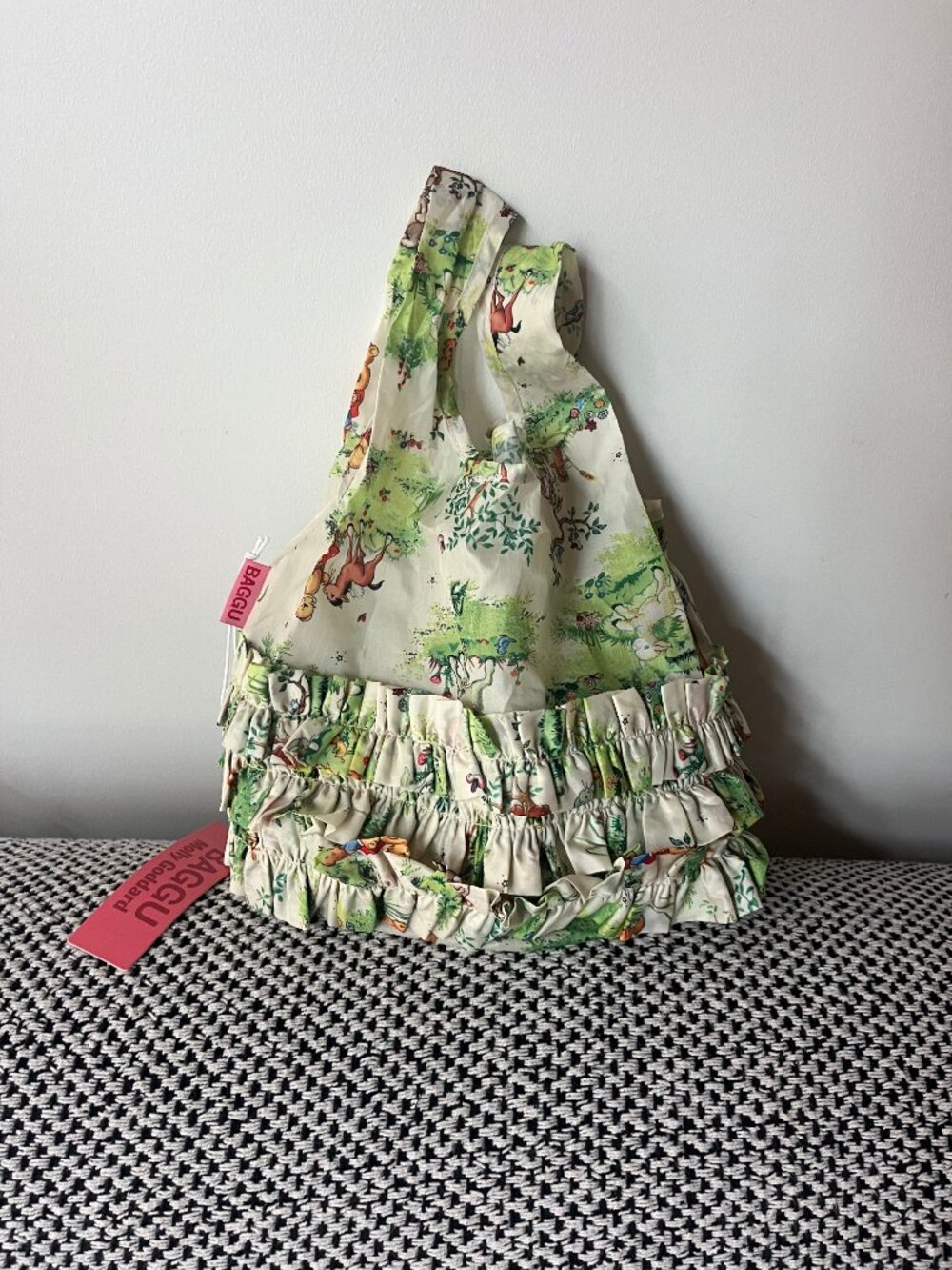 NWT Baggu Molly Goddard Baby Baggu Ruffle Bag Twinky Scene
